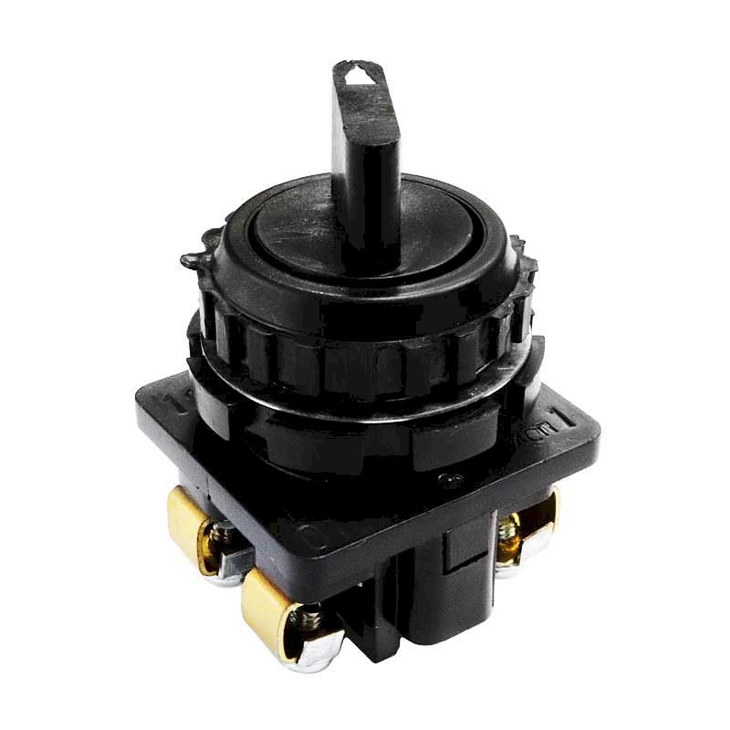 Переключатель управления ПЕ 071/1 2з+0р, 10А, диаметр посадочного отверстия 30мм, УХЛ3, IP54 Переключатель управления ПЕ 071/1 2з+0р, 10А, диаметр посадочного отверстия 30мм, УХЛ3, IP54