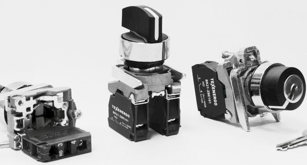 Переключатель ВК21-ВG03      2з  (3 положения) с фикс., ключ   I-0-I