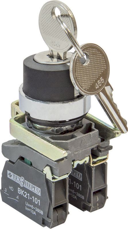 Переключатель ВК21-ВG33 2з (3 положения) фикс. ключ в ЦП (ТЭ) I-0-I Переключатель ВК21-ВG33 2з (3 положения) фикс. ключ в ЦП (ТЭ) I-0-I