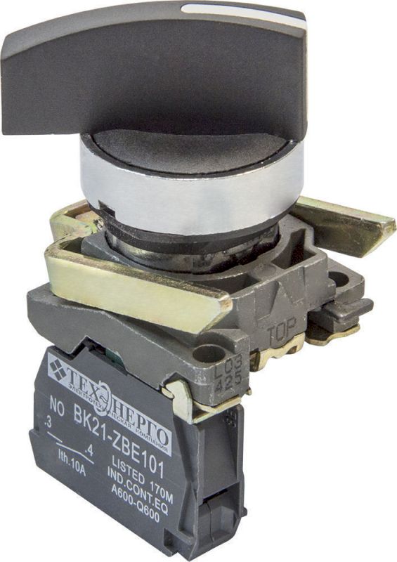 Переключатель ВК21-ВJ41 1з (2 положения) с возвратом, удлиненная ручка 0-I Переключатель ВК21-ВJ41 1з (2 положения) с возвратом, удлиненная ручка 0-I