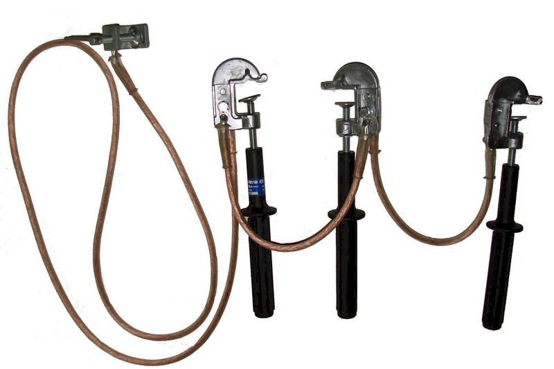 Переносное заземление ЗПП- 1          (сеч.пр.=70мм кв) для РУ 1 кВ