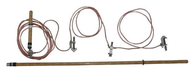 Переносное заземление ЗПП-110 (95кв.мм) для РУ 110 кВ Переносное заземление ЗПП-110 (95кв.мм) для РУ 110 кВ