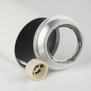 PL1 GU10 WH 300 Подсветка ЭРА подвесной, GU10, D80*300мм, белый (20/240)