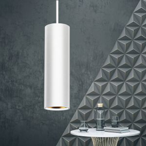 PL1 GU10 WH 300 Подсветка ЭРА подвесной, GU10, D80*300мм, белый (20/240)