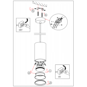 PL12 GX53 BK/SL Подсветка ЭРА Подвесной светильник под лампу GX53, алюминий, цвет черный+серебро (18 PL12 GX53 BK/SL Подсветка ЭРА Подвесной светильник под лампу GX53, алюминий, цвет черный+серебро (18