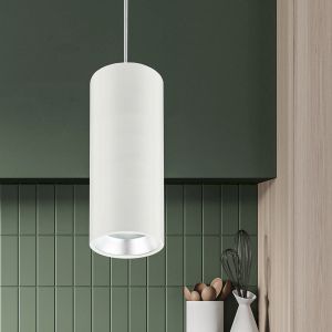 PL12 GX53 WH/SL Подсветка ЭРА Подвесной светильник под лампу GX53, алюминий, цвет белый+серебро (18/ PL12 GX53 WH/SL Подсветка ЭРА Подвесной светильник под лампу GX53, алюминий, цвет белый+серебро (18/