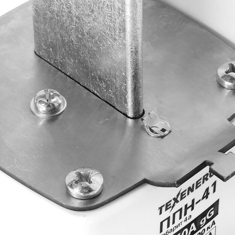 Плавкая вставка ППН41   500А  Габарит 4А прямые ножи