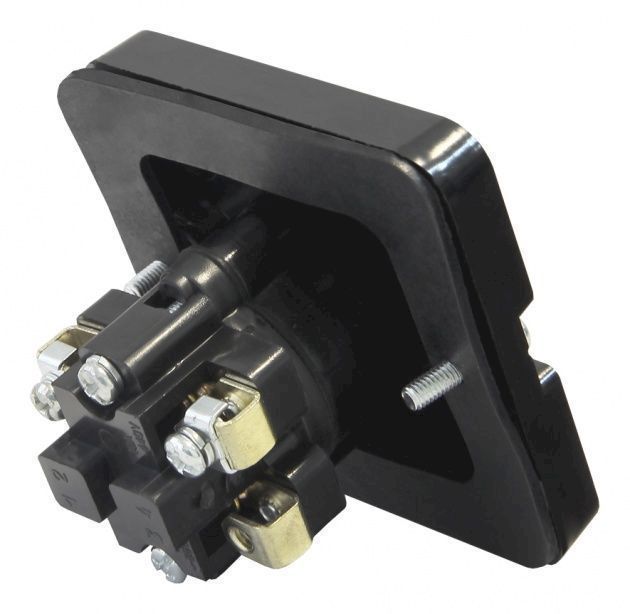 Пост кнопочный ПКЕ 122-1  У2 красная IP54   (карболит)  ГОСТ