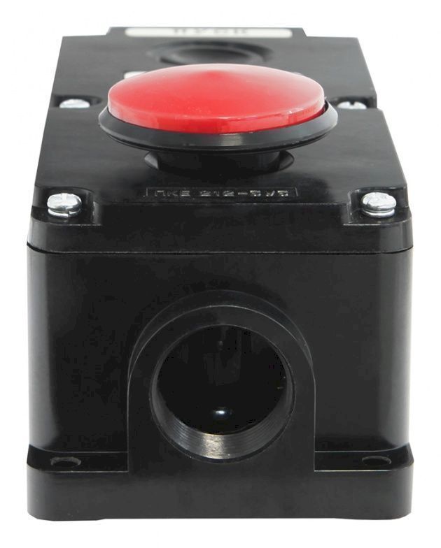 Пост кнопочный ПКЕ 212-3   У3 красный гриб IP40