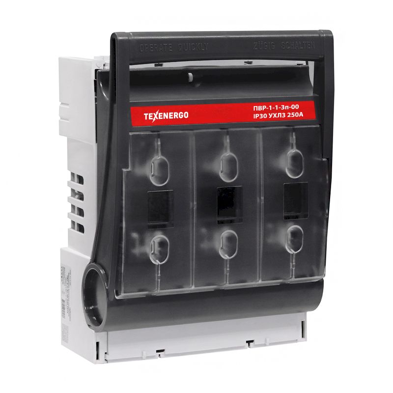 Предохранитель-выключатель-разъединитель ПВР- 2-1-3п-00 IP30 УХЛ3 400А new Предохранитель-выключатель-разъединитель ПВР- 2-1-3п-00 IP30 УХЛ3 400А new