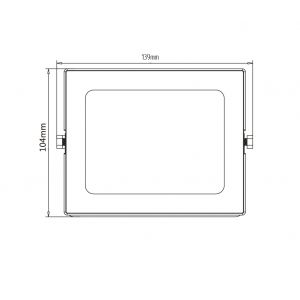 Прожектор светодиодный уличный ЭРА LPR-041-1-65K-030 30Вт 6500К 2100Лм IP65 датчик движения нерегулируемый