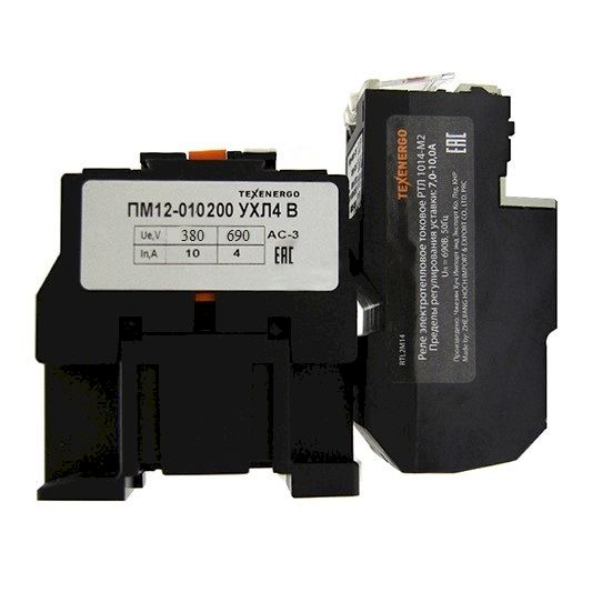 Пускатель магнитный ПМ12-010200  220В  УХЛ4 1з       Класс Б EURO Texenergo
