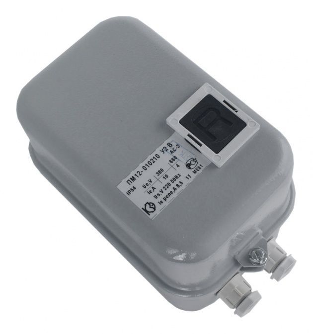 Пускатель магнитный ПМ12-010210 У2 В  220В  1з  2А  КЗЭ