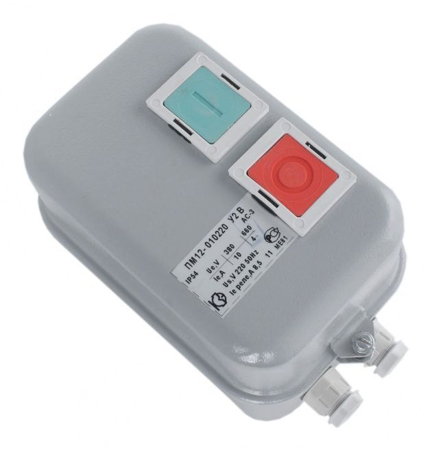 Пускатель магнитный ПМ12-010220 У2 В 380В 1з 6.3А КЗЭ Пускатель магнитный ПМ12-010220 У2 В 380В 1з 6.3А КЗЭ