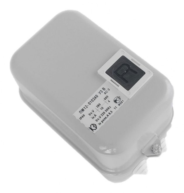 Пускатель магнитный ПМ12-010240 У3 В  220В  1з+4р  КЗЭ