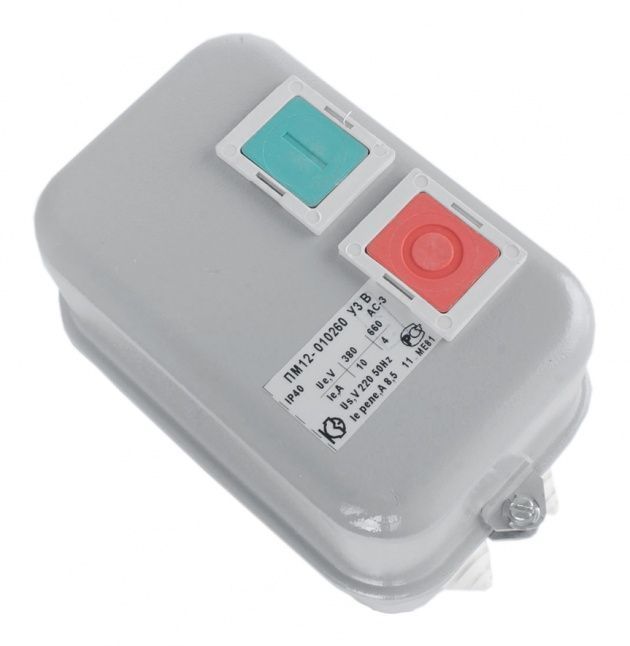 Пускатель магнитный ПМ12-010260 У3 В 220В 2з+1р 0,63А КЗЭ Пускатель магнитный ПМ12-010260 У3 В 220В 2з+1р 0,63А КЗЭ