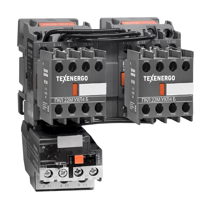 Пускатель магнитный ПМ12-010600  220В  6.3А   УХЛ4 6з+4р Класс Б EURO Texenergo