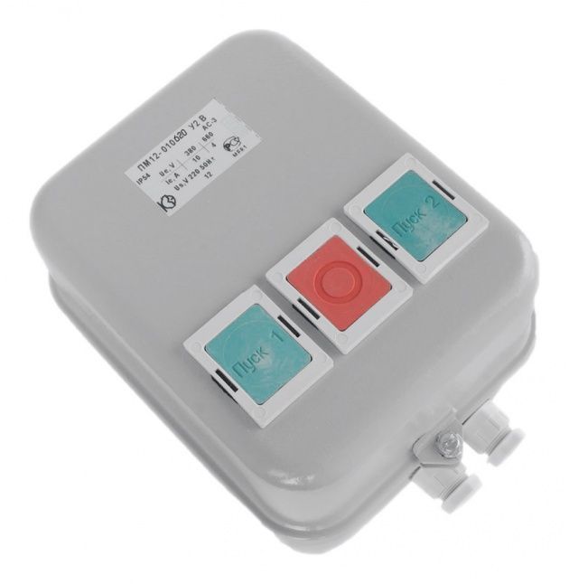 Пускатель магнитный ПМ12-010620 У2 В  220В  4з+2р  КЗЭ