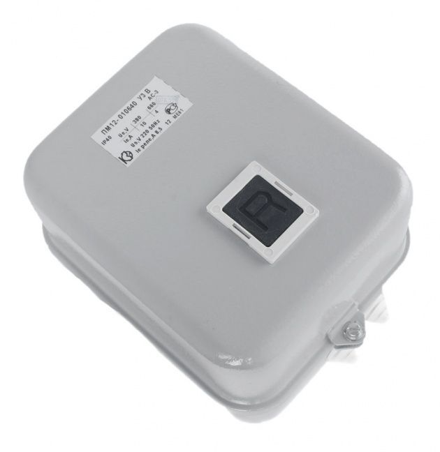 Пускатель магнитный ПМ12-010640 У3 В 36В 4з+2р КЗЭ Пускатель магнитный ПМ12-010640 У3 В 36В 4з+2р КЗЭ