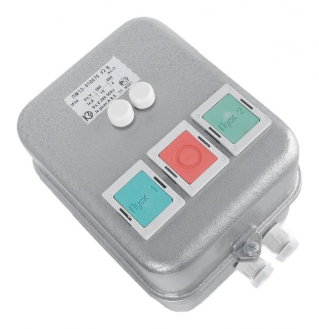 Пускатель магнитный ПМ12-010670 У3 В  220В  4з+2р  0,5А  КЗЭ