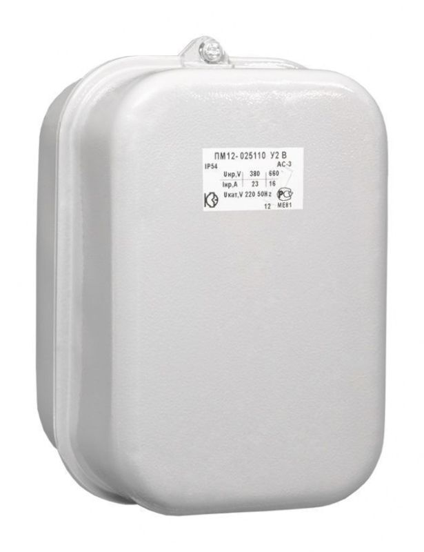 Пускатель магнитный ПМ12-025110 У2 В  220В  3з+2р  КЗЭ