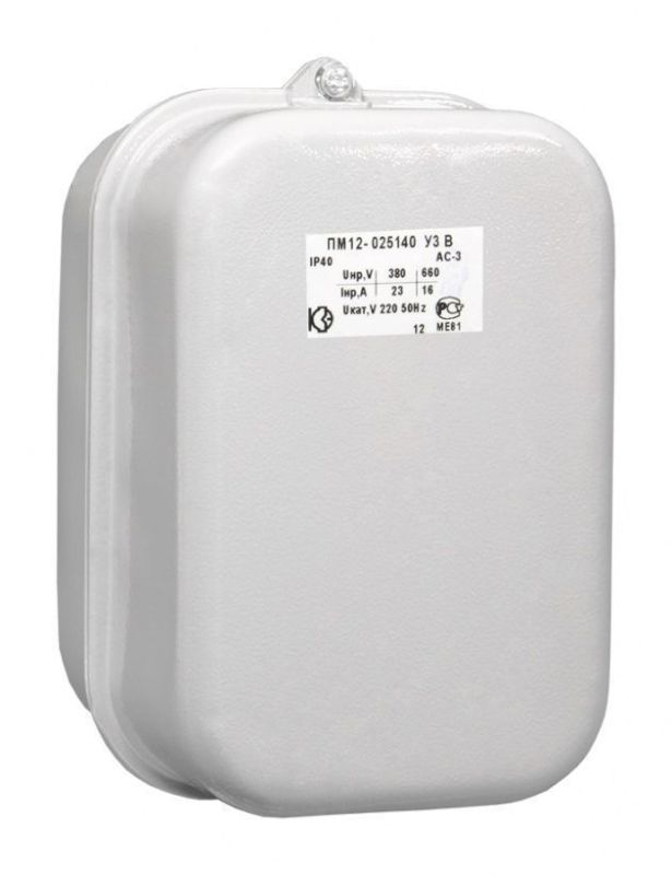 Пускатель магнитный ПМ12-025140 У3 В  110В  3з+2р  КЗЭ