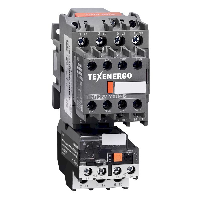 Пускатель магнитный ПМ12-025200 380В 12,5А УХЛ4 3з+2р Класс Б EURO Texenergo Пускатель магнитный ПМ12-025200 380В 12,5А УХЛ4 3з+2р Класс Б EURO Texenergo