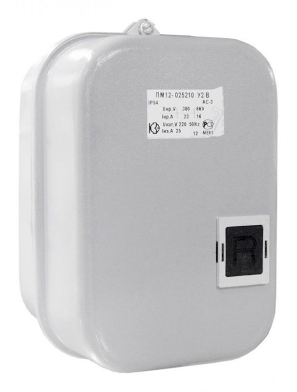 Пускатель магнитный ПМ12-025210 У2 В  380В  1з  КЗЭ