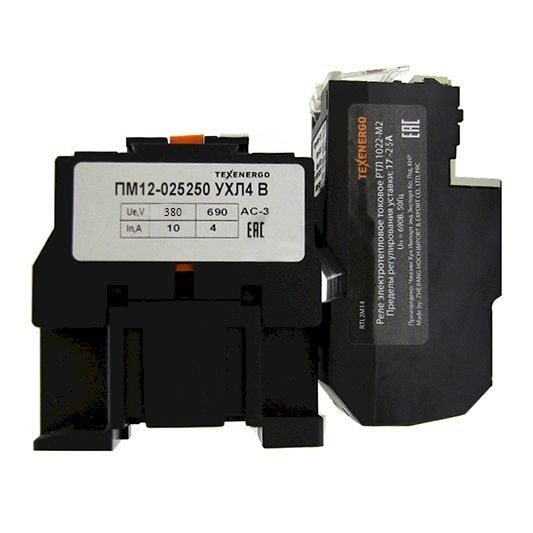 Пускатель магнитный ПМ12-025250  220В  УХЛ4 1з       Класс Б EURO Texenergo