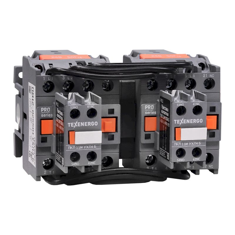 Пускатель магнитный ПМ12-025500  220В  УХЛ4 4з+2р Класс Б EURO Texenergo