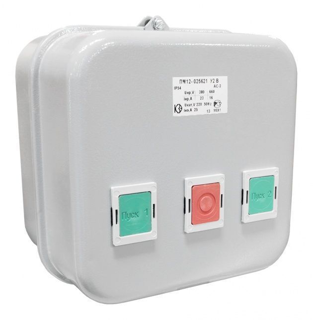 Пускатель магнитный ПМ12-025621 У2  380В  2з+4р          Класс А  КЗЭ