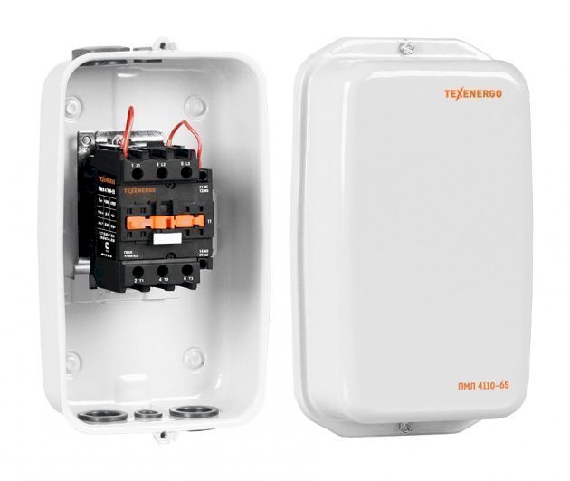 Пускатель магнитный ПМ12-040110  380В  У2      1з+1р Класс Б EURO Texenergo