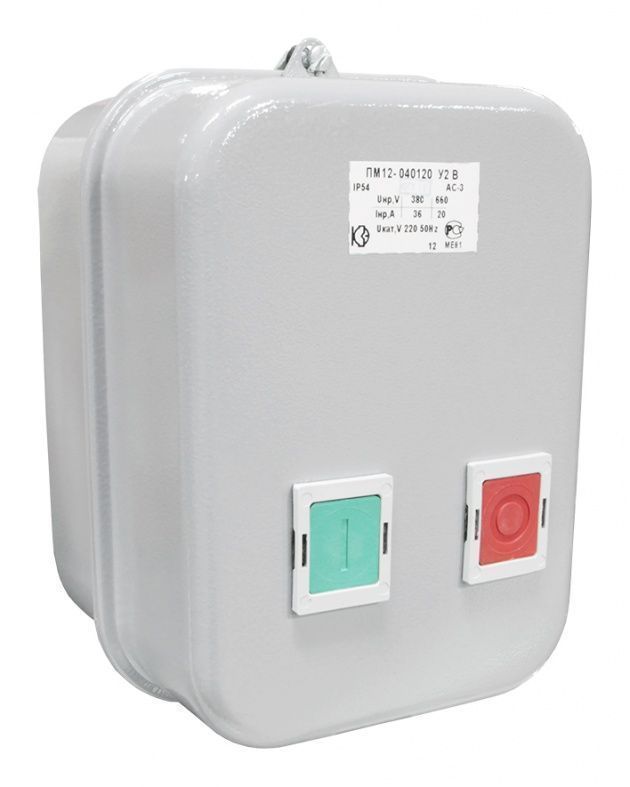 Пускатель магнитный ПМ12-040120 У2 В 380В 1з КЗЭ Пускатель магнитный ПМ12-040120 У2 В 380В 1з КЗЭ