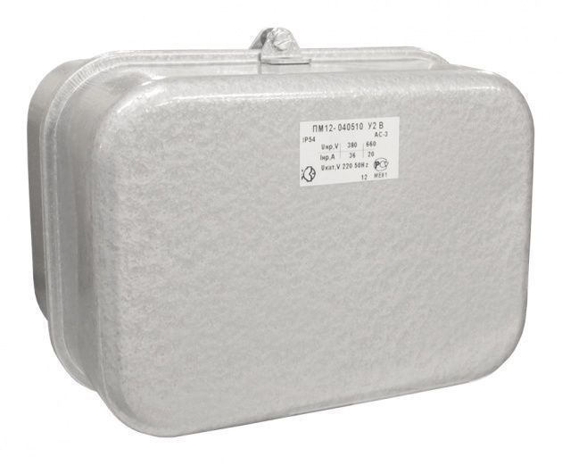 Пускатель магнитный ПМ12-040510 У2 В  220В 4з+2р  КЗЭ