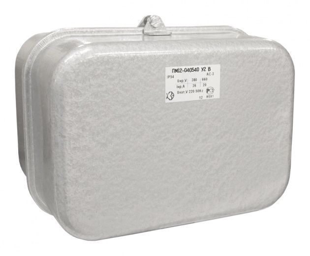 Пускатель магнитный ПМ12-040540 У3 В  220В 4з+2р КЗЭ