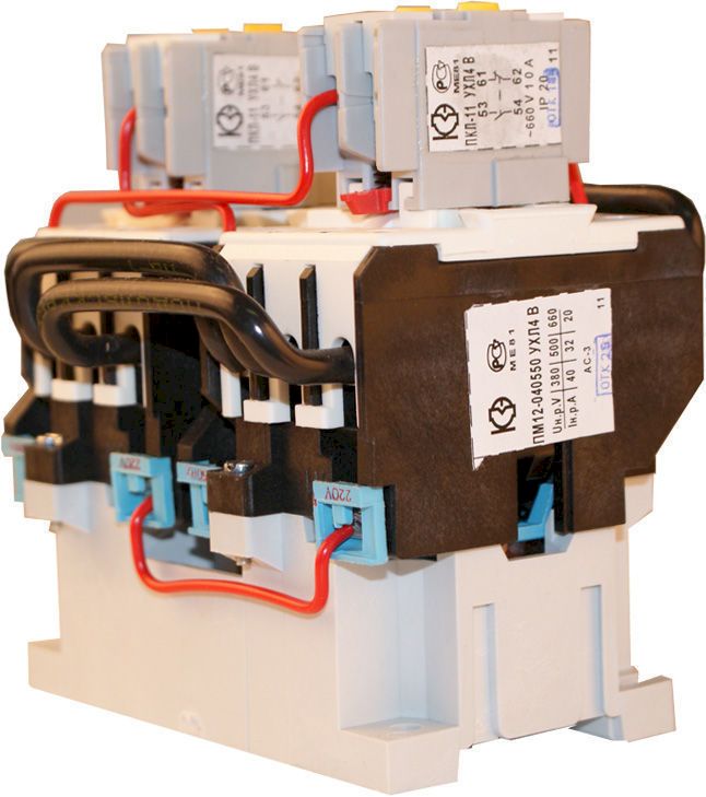 Пускатель магнитный ПМ12-040550 УХЛ4   24В  4з+2р            Класс А  КЗЭ
