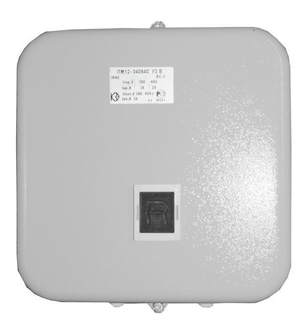 Пускатель магнитный ПМ12-040640 У3 В  380В 4з+2р 25А  КЗЭ