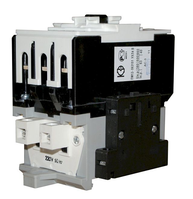 Пускатель магнитный ПМ12-063151 УХЛ4  380В  2з+2р вар. А   Класс А  КЗЭ