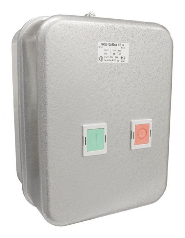 Пускатель магнитный ПМ12-063161 У3 В 110В 2з+2р КЗЭ Пускатель магнитный ПМ12-063161 У3 В 110В 2з+2р КЗЭ