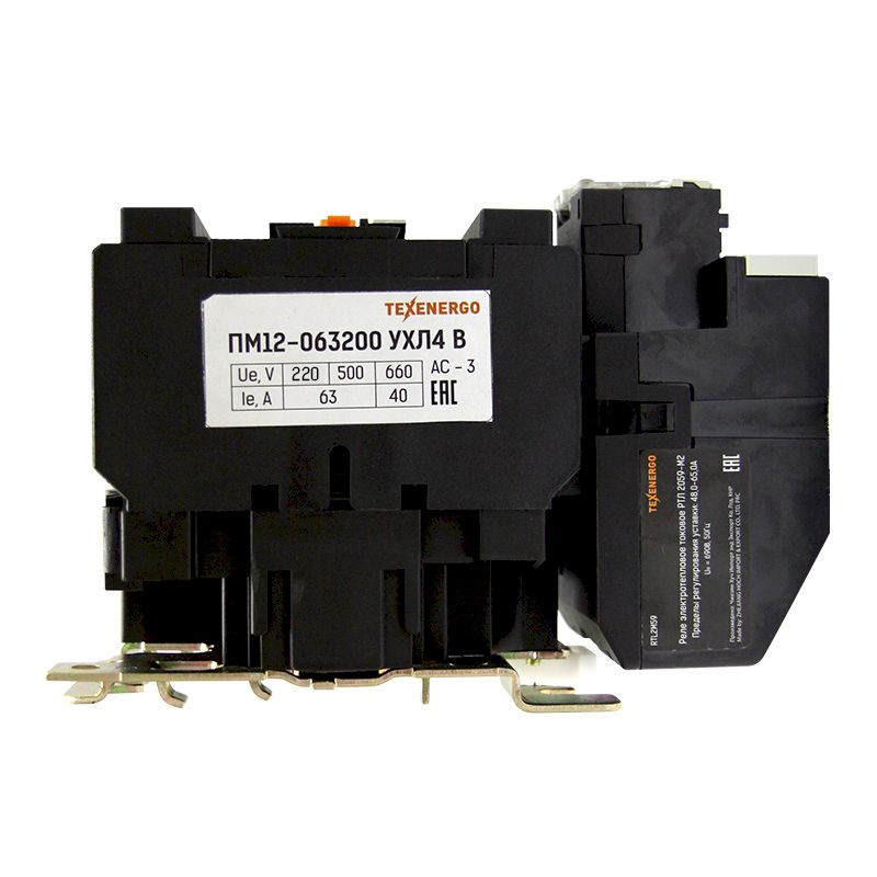 Пускатель магнитный ПМ12-063200 220В УХЛ4 1з+1р Класс Б EURO Texenergo Пускатель магнитный ПМ12-063200 220В УХЛ4 1з+1р Класс Б EURO Texenergo