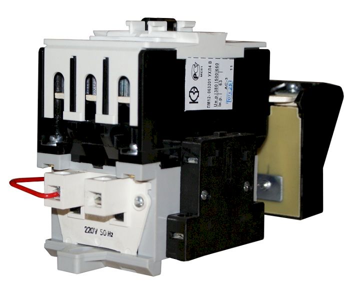 Пускатель магнитный ПМ12-063201 УХЛ4  380В  2з+2р вар. А   Класс А  КЗЭ