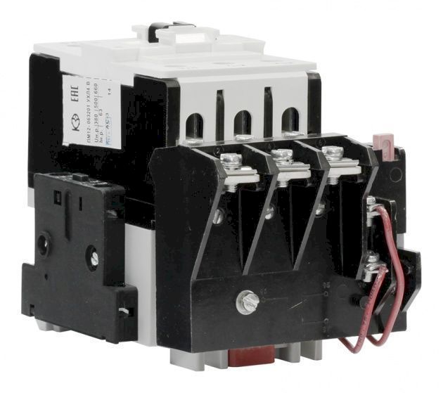 Пускатель магнитный ПМ12-063201 УХЛ4 В  380В  2з+2р  50А вар. "К"  КЗЭ