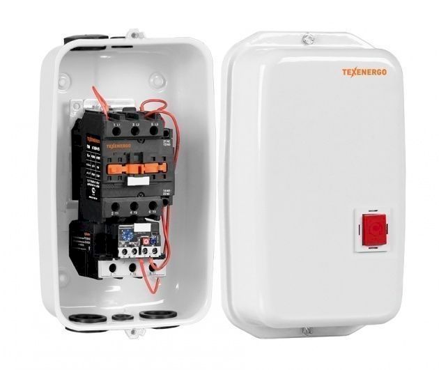 Пускатель магнитный ПМ12-063210 220В У2 2з+2р Класс Б EURO Texenergo Пускатель магнитный ПМ12-063210 220В У2 2з+2р Класс Б EURO Texenergo