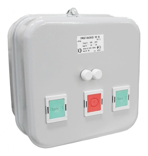 Пускатель магнитный ПМ12-063631 У2 В   36В  2з+2р  КЗЭ