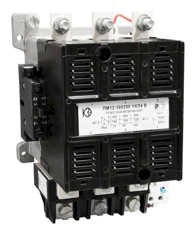 Пускатель магнитный ПМ12-160200 УХЛ4  220В  125А  КЗЭ