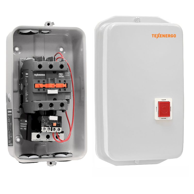 Пускатель магнитный ПМА 5220  220 В  2з+2р  У3 Класс Б ТЭ  EURO