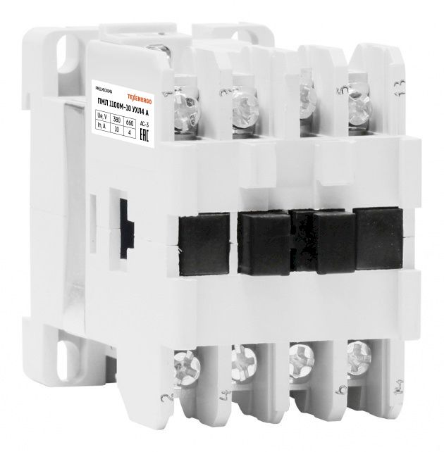 Пускатель магнитный ПМЛ 1100М-10 380В 10А 1з УХЛ4 А Texenergo