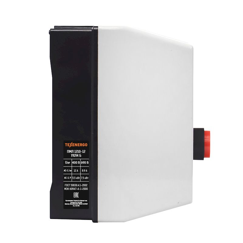 Пускатель магнитный ПМЛ 1210-12  400В  12А    У2 Б  РТЛ 1016-М2 (9,0-13А)    Теxenergo