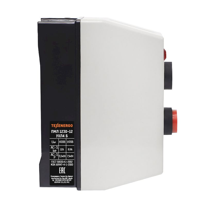 Пускатель магнитный ПМЛ 1230-12  230В  12А    У2 Б  РТЛ 1003-М2 (0,25-0,4А)    Теxenergo