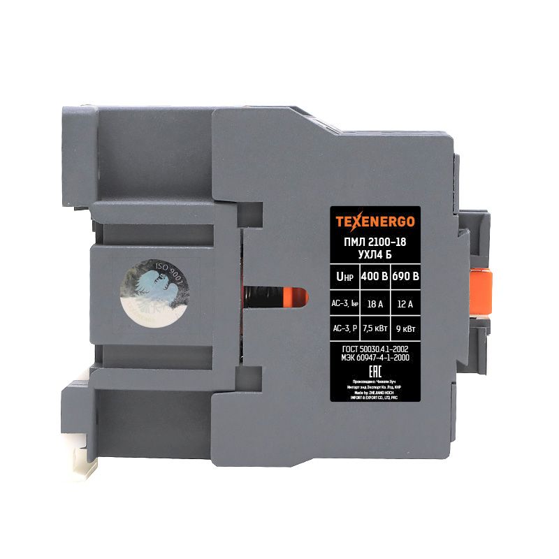 Пускатель магнитный ПМЛ 2100-18  110В  18А  1з  УХЛ4 Б     Теxenergo